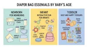 Diaper-Bag-Essentials-by-Babys-Age
