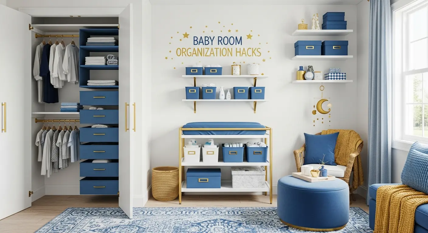 Baby Room Organization Hacks